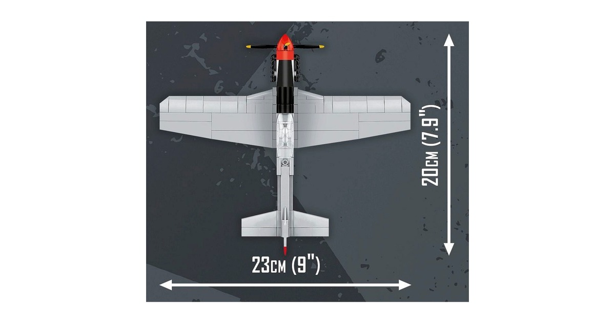COBIP-51D Mustang Constructiespeelgoed  (Schaal 1:48)