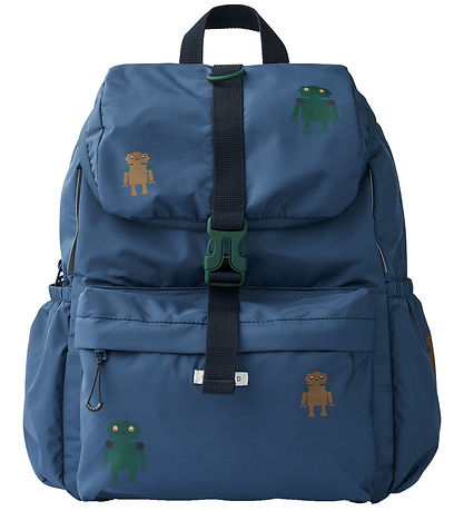 Liewood Rucksack - Christine - 14 L - Robots/Indigo Blue