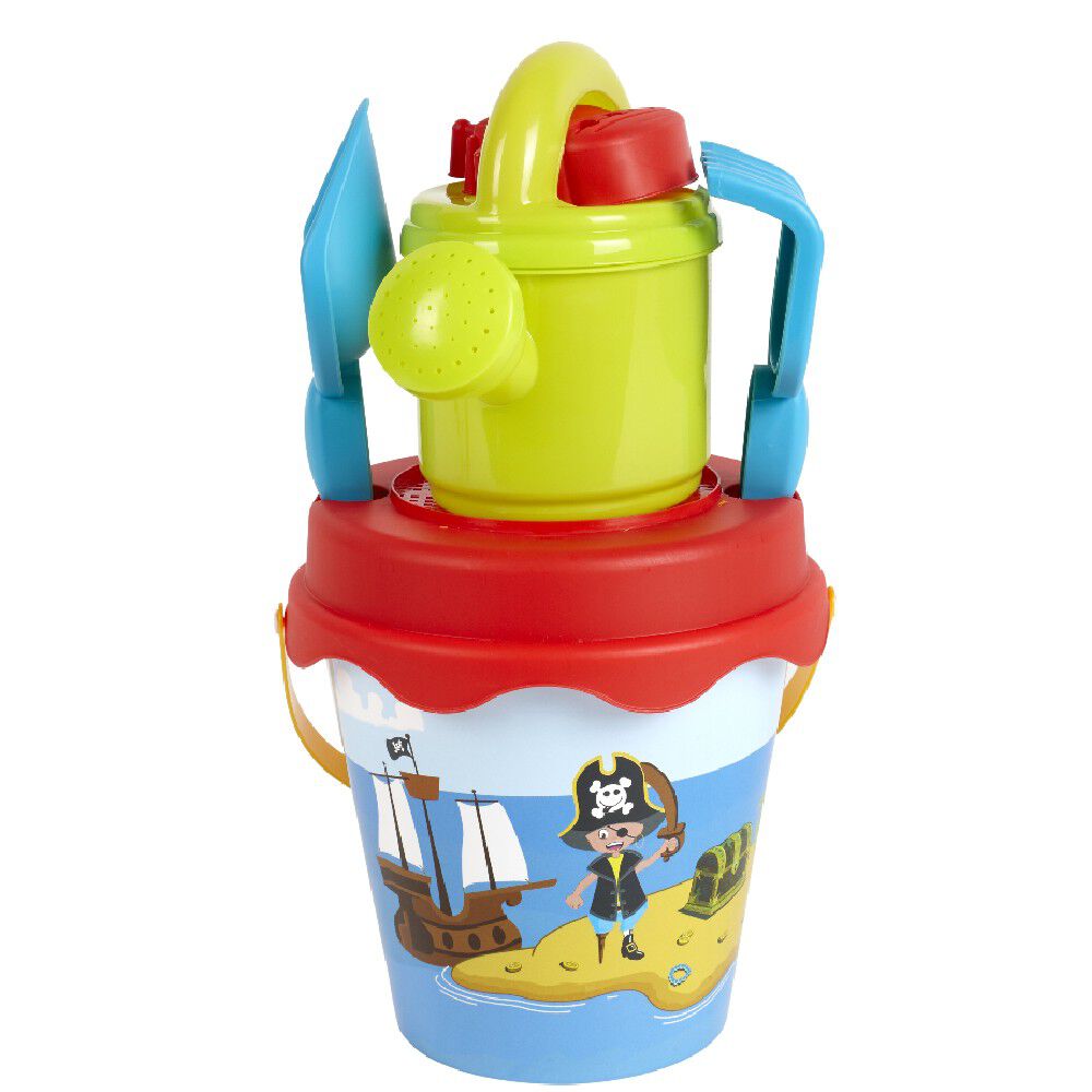Seau de plage garni pirate