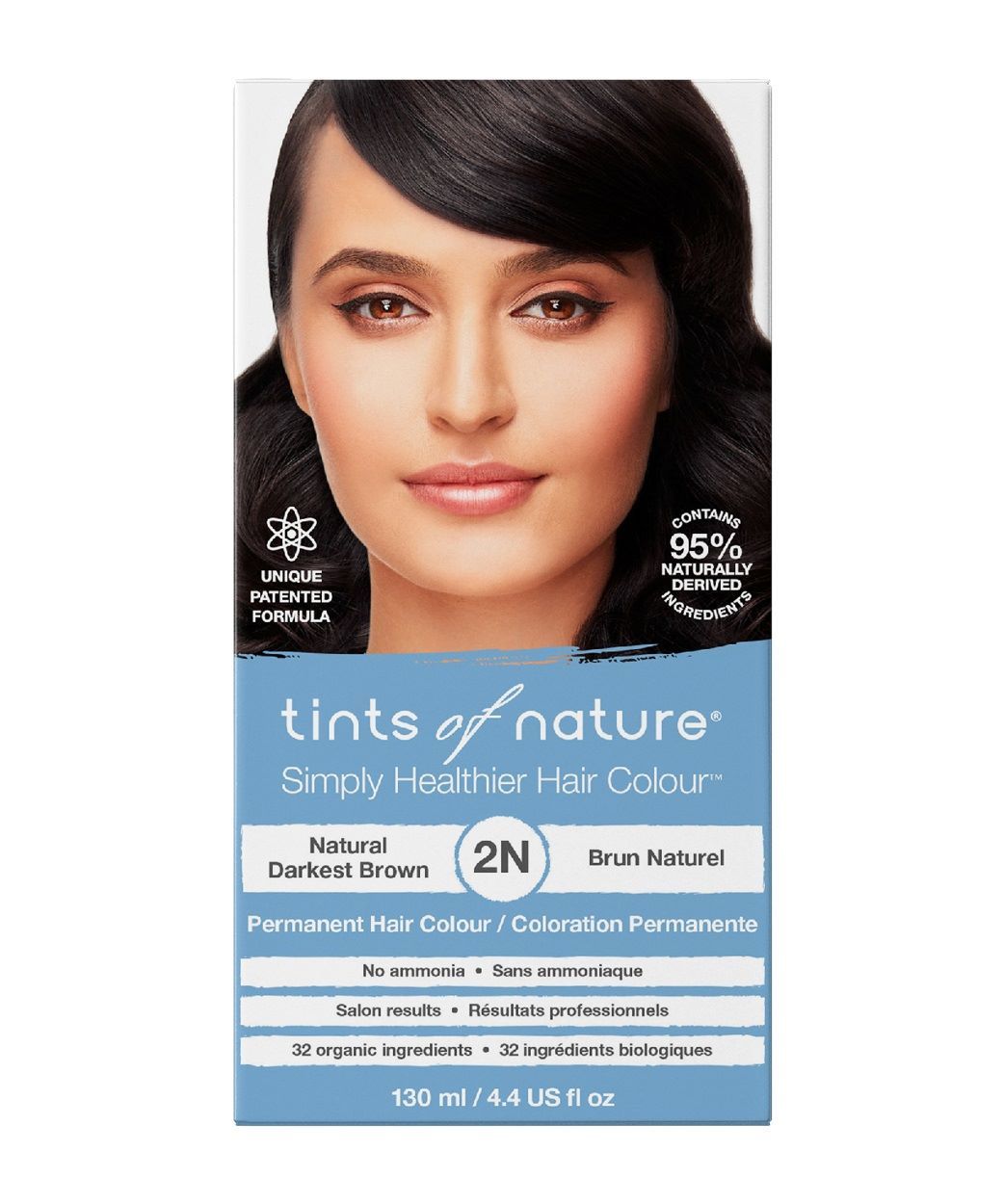 Tints of Nature Natural Darkest Brown 2N