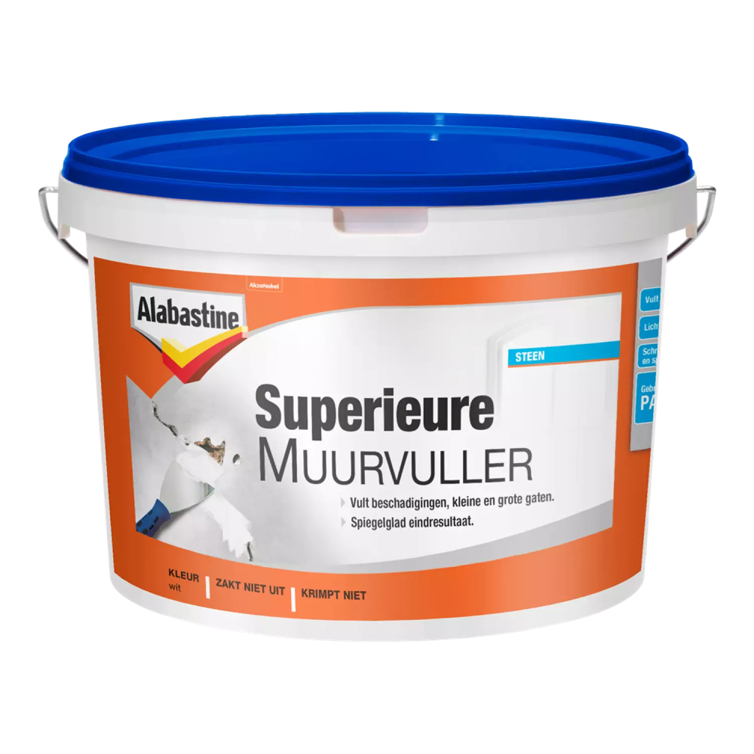 Alabastine Superieure Muurvuller - Wit - 2,5L
