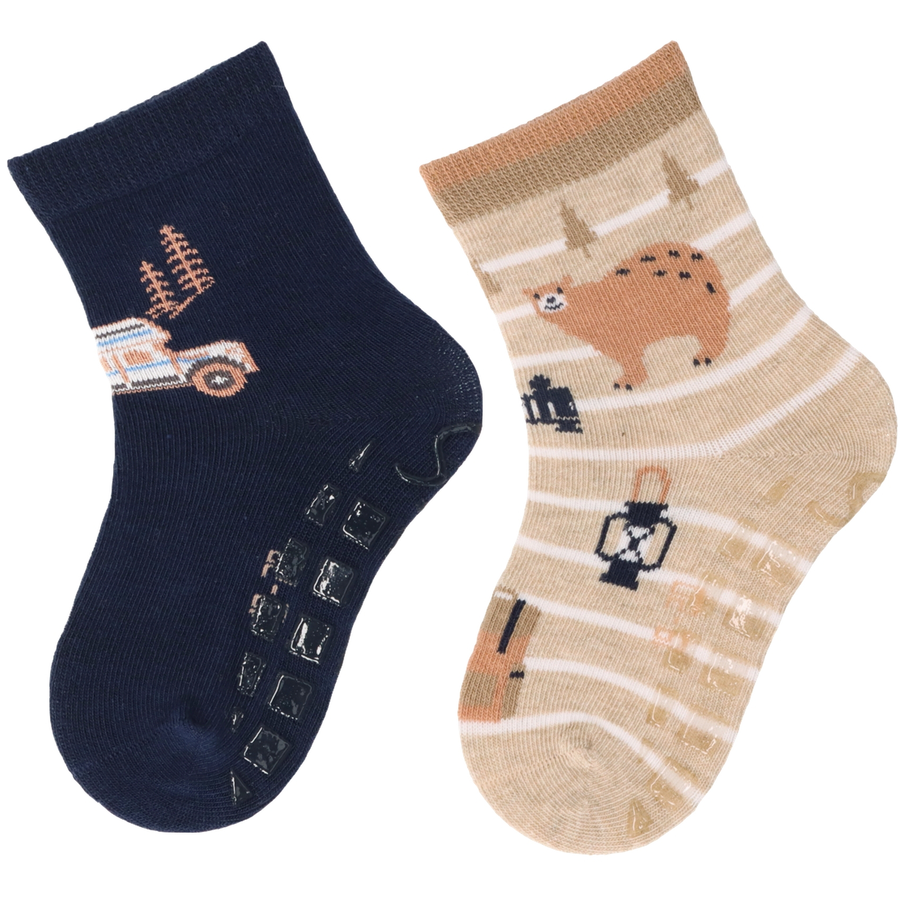 Sterntaler ABS-Socken DP CamperBär marine