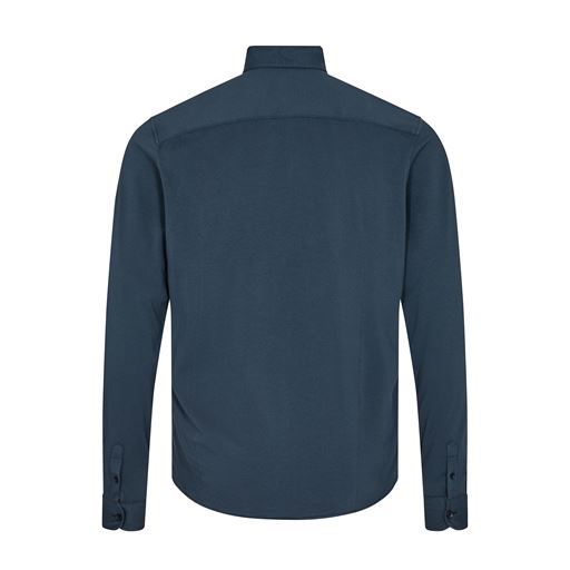 Mos Mosh Gallery Howard Jersey Skjorte, Navy, L
