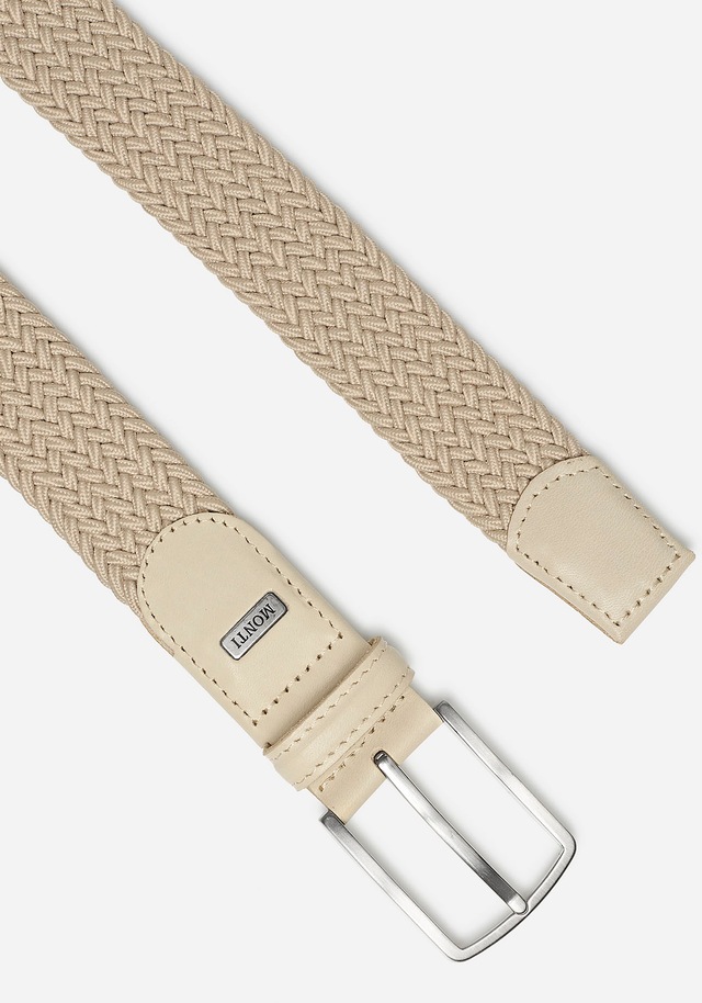 MONTI Flechtgürtel »HAMBURG« 3,5 cm breit, Elastischer Flechtgürtel, Casual-Business-Sportiv