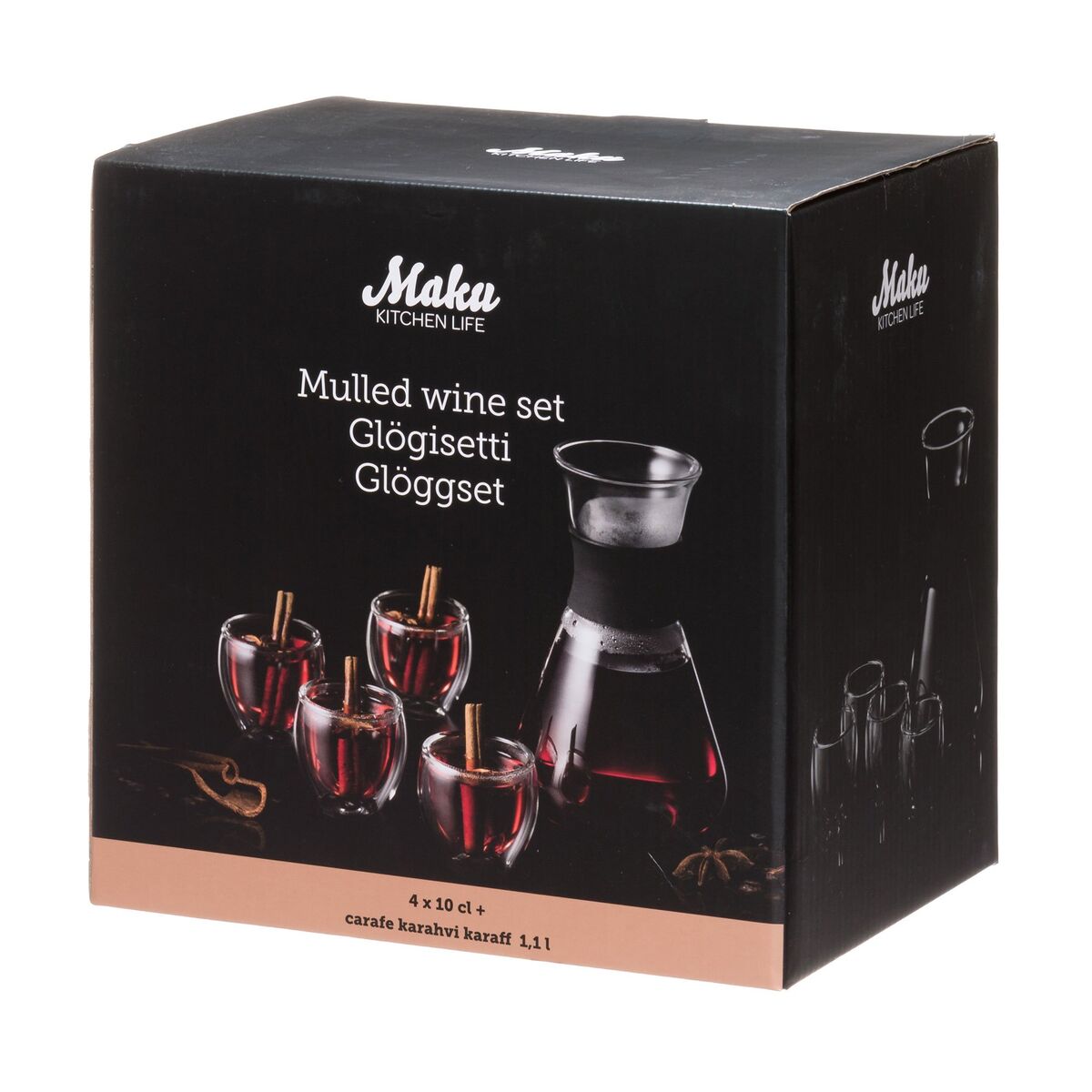Gløggsett 5 deler
