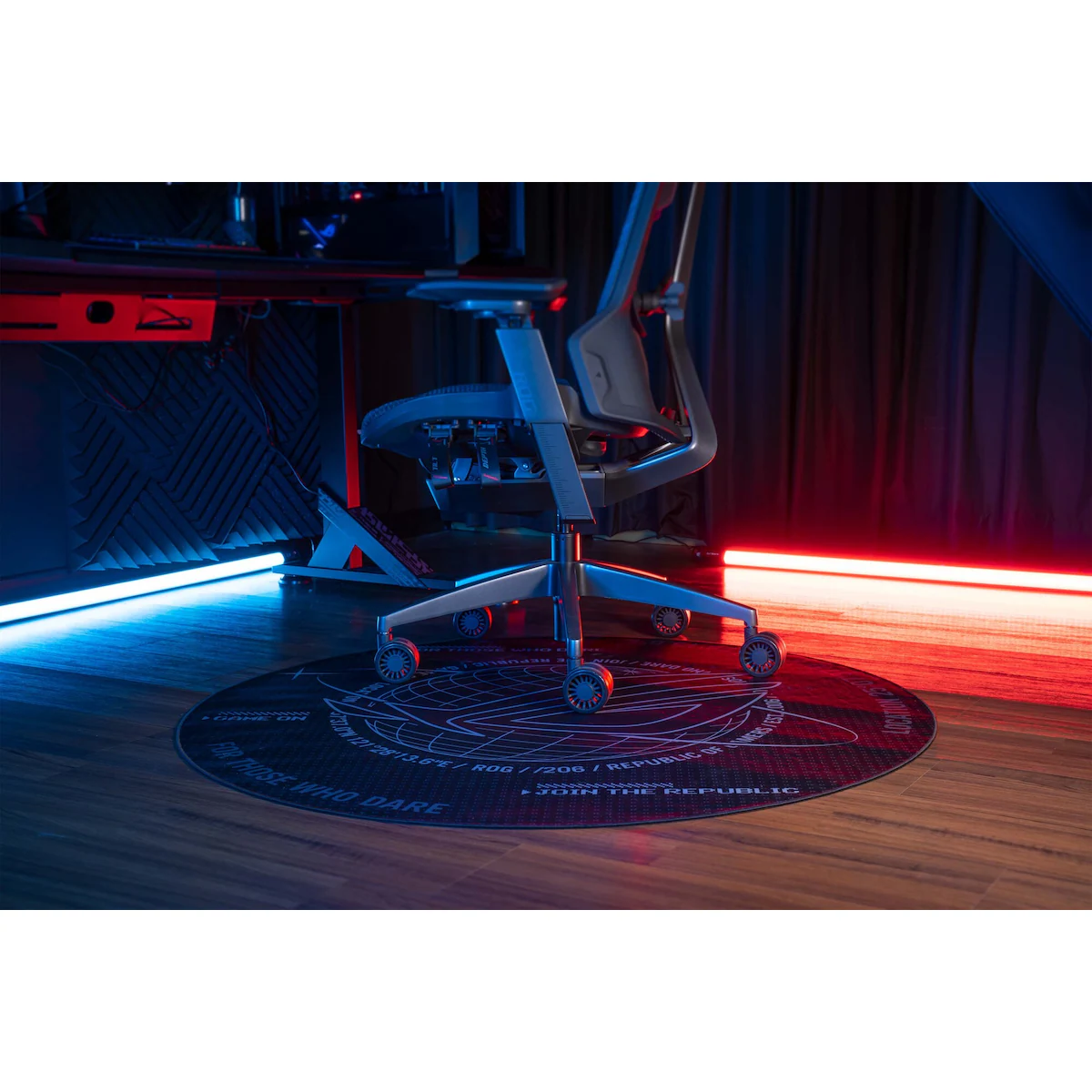 Asus ROG Cosmic gulvmatte (sort)