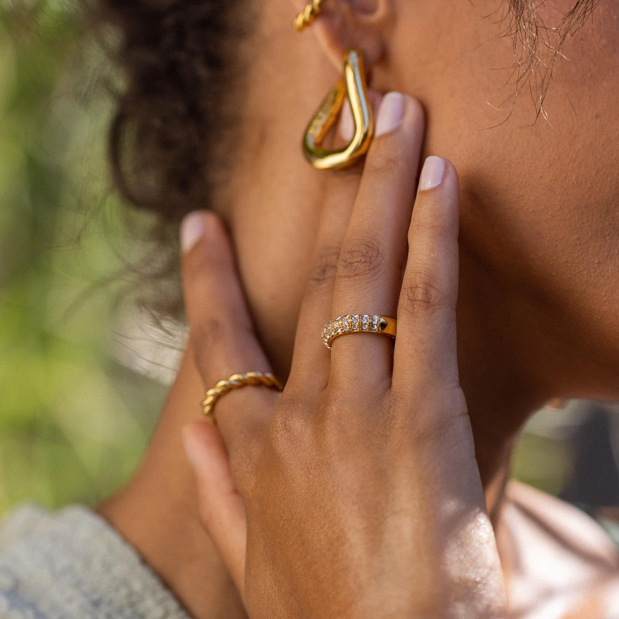 Bright Glitter Ring - PURELEI