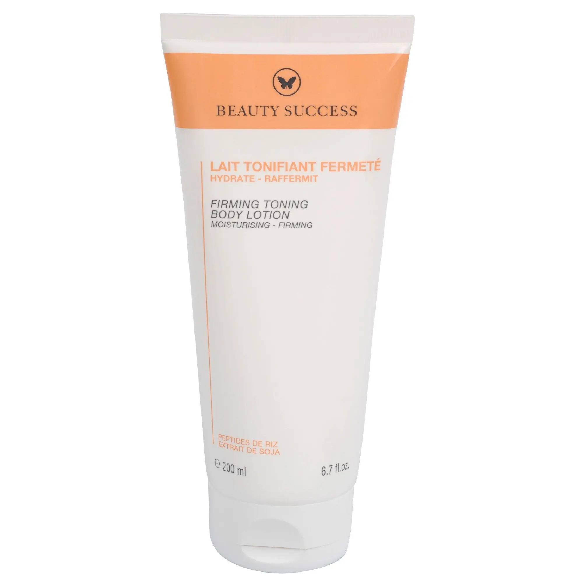 Beauty Success - Lait Tonifiant Fermeté Hydrate & Raffermit- Crème et lait