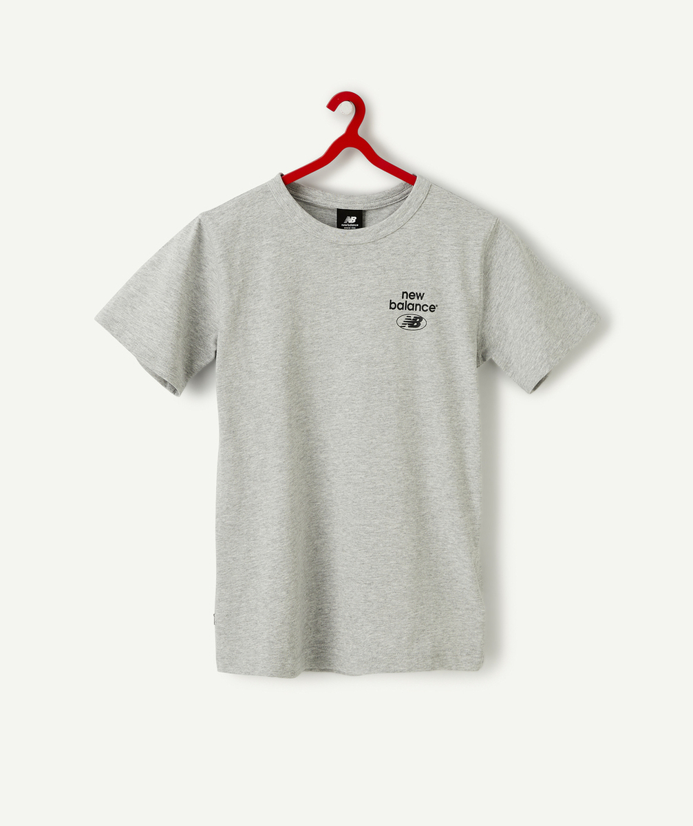 NEW BALANCET-SHIRT À MANCHES COURTES GRIS GARÇON ESSENTIALS REIMAGINED