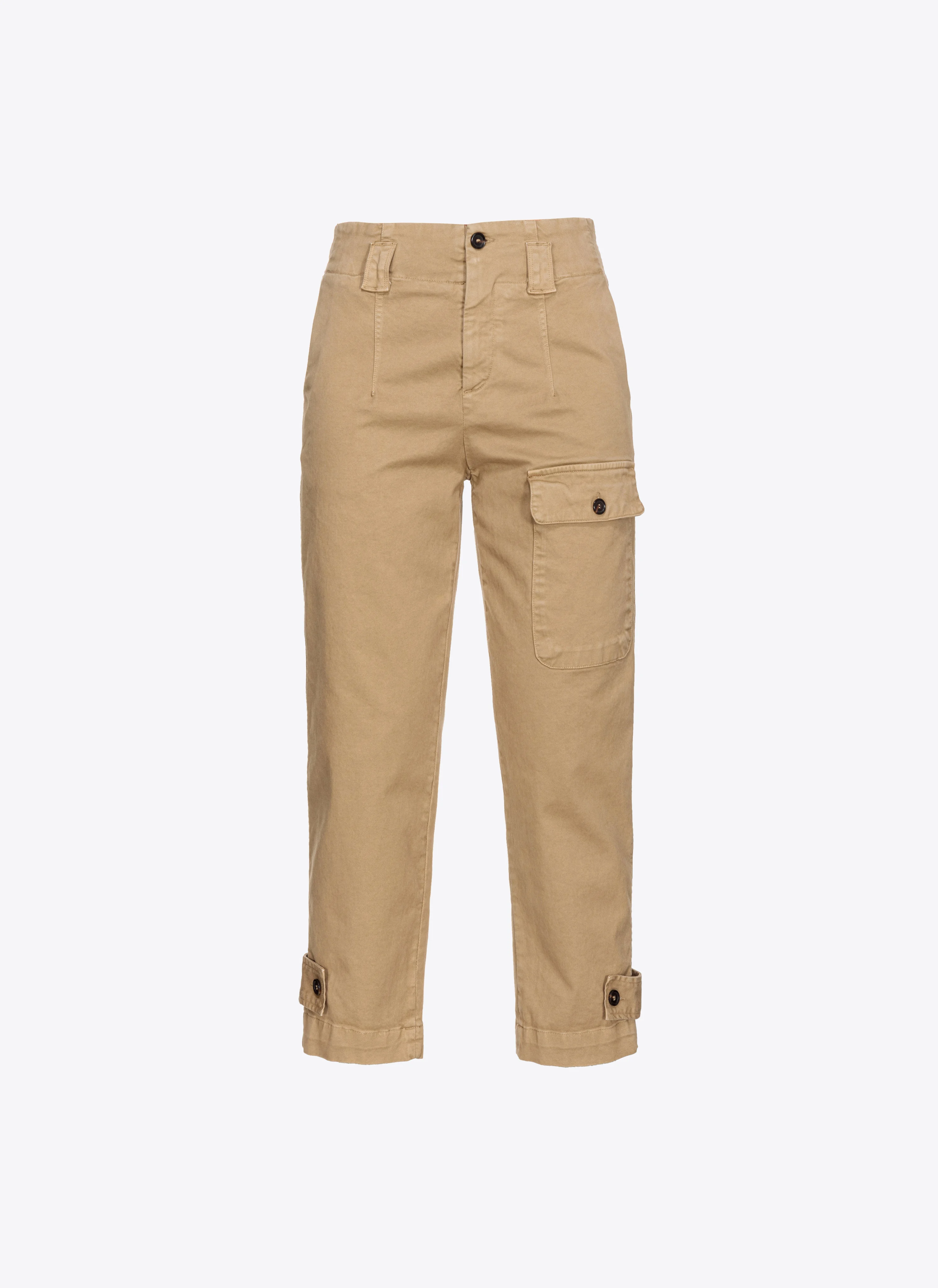 Pantalon cargo old wash | Marron