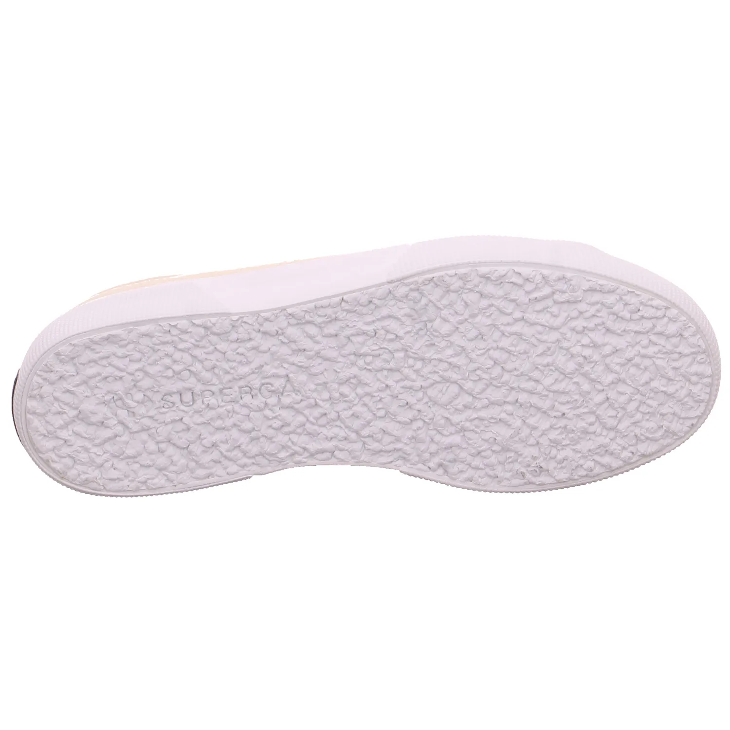 SUPERGA Sneaker Beige Textil  mit superleichter Laufsohle
