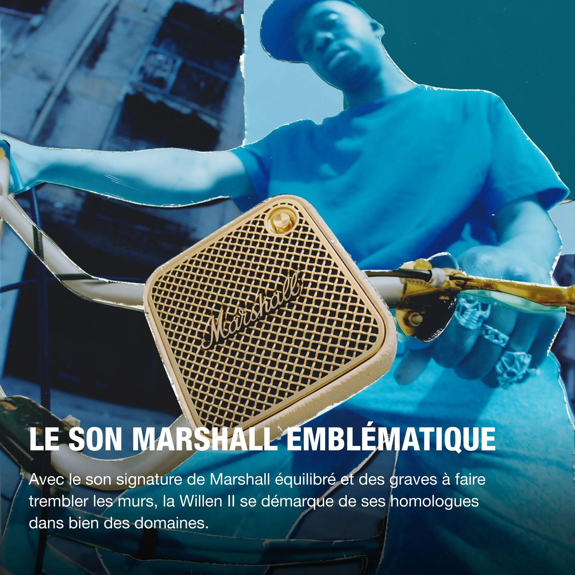 Marshall Willen II BT Creme Enceintes Bluetooth portables