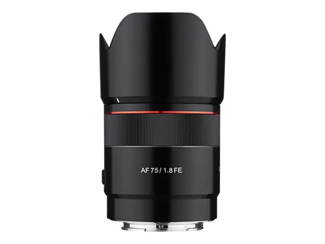 Samyang AF - Telefoto objektiv - 75 mm - f/1.8 FE - Sony E-mount - for Sony Cinema Line; a VLOGCAM; a1; a1 II; a6700; a7 IV; a7C; a7C II; a7CR; a7R V; a9 III
