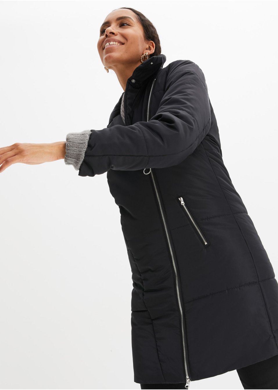 Manteau matelassé en polyester recyclé