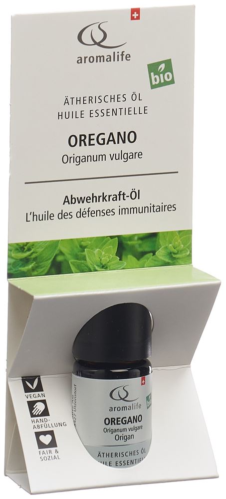 Aromalife TOP Oregano<br>5 ml, Flasche, Ätherisches Öl, BIO