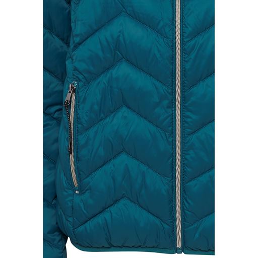 Fransa Kort Dunjakke, Blue Coral, XL