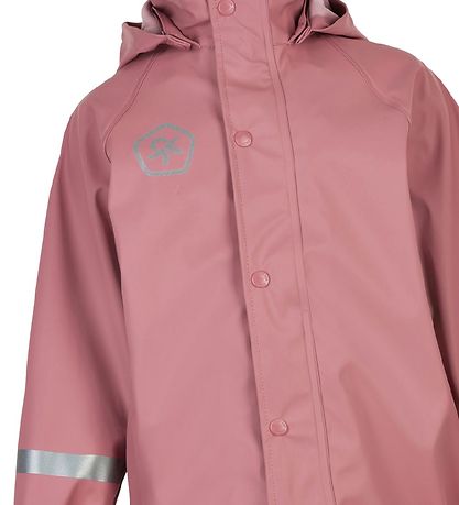 Color Kids Regenkleidung m. Träger - PU - Alt Rose