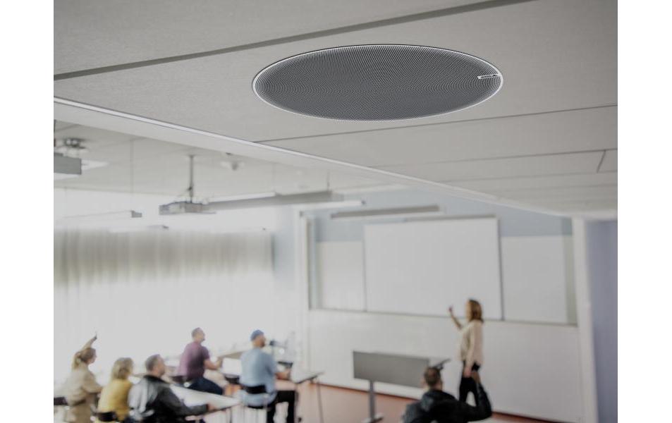 Netzwerklautsprecher C1210-E<br>Unauffällige Deckeninstallation – gross