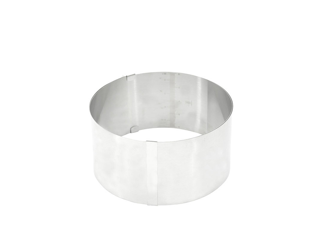 FORMA EXTENSIVEL ACTUEL INOX REDONDA 16 30CM