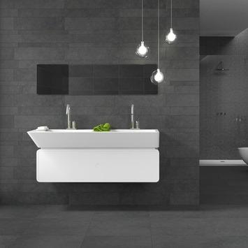 Wandtegel Santelmo Mat Zwart 30x60 cm 1,08 m²