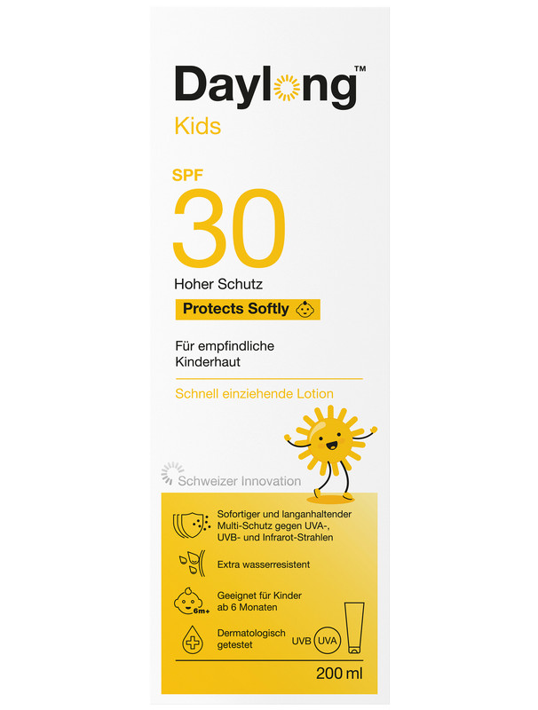 DAYLONG Kids Lotion<br>200 ml, Tube, Lotion, SPF30