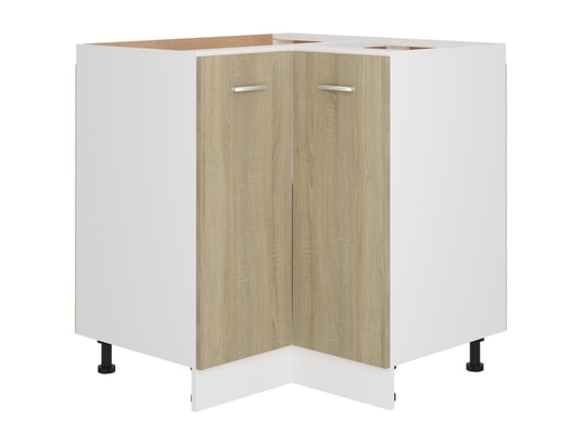 VIDAXL - Meuble bas Armoire de cuisine chêne sonoma 75,5x75,5x80,5 cm aggloméré