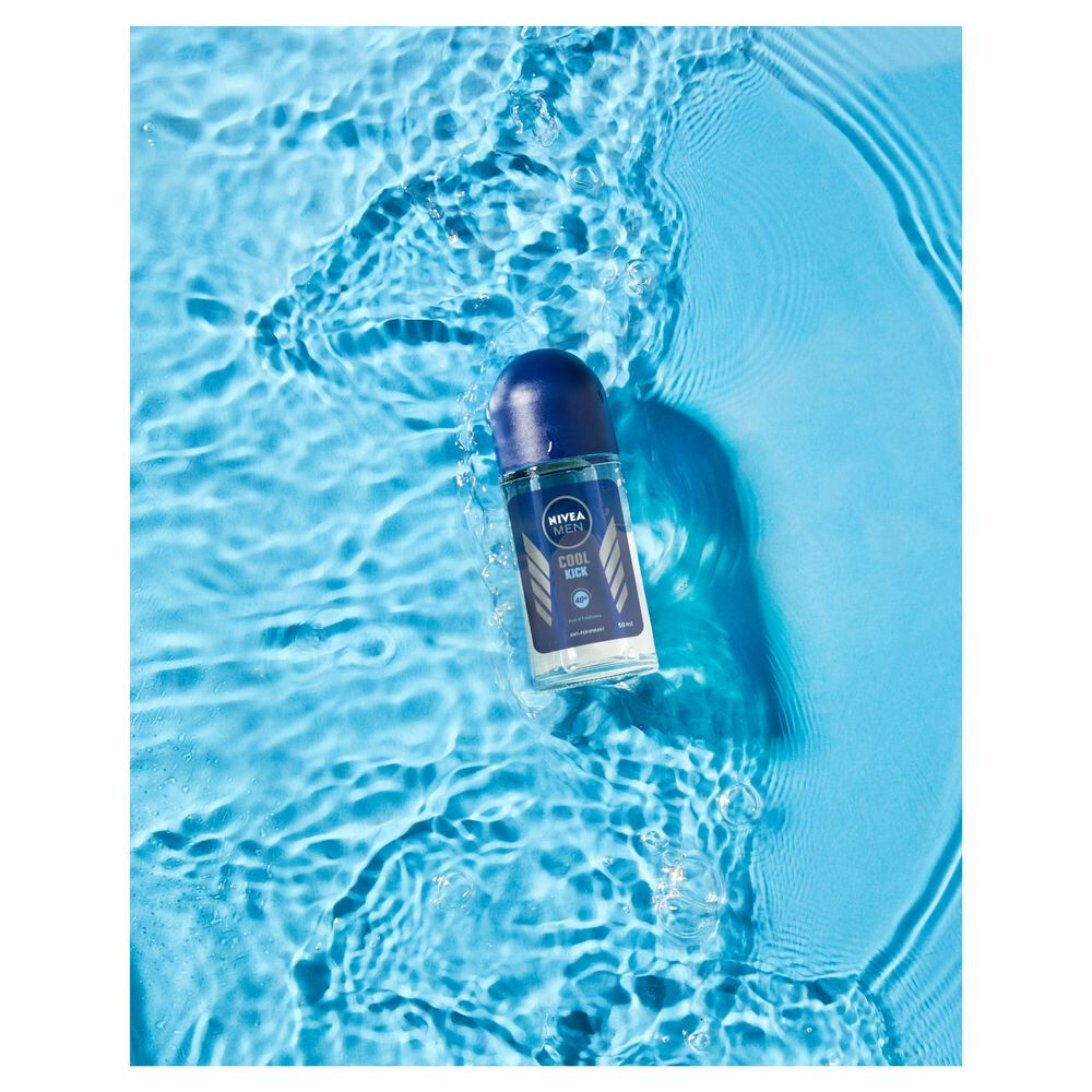 6x Nivea Men Deodorant Roller Cool Kick50 ml