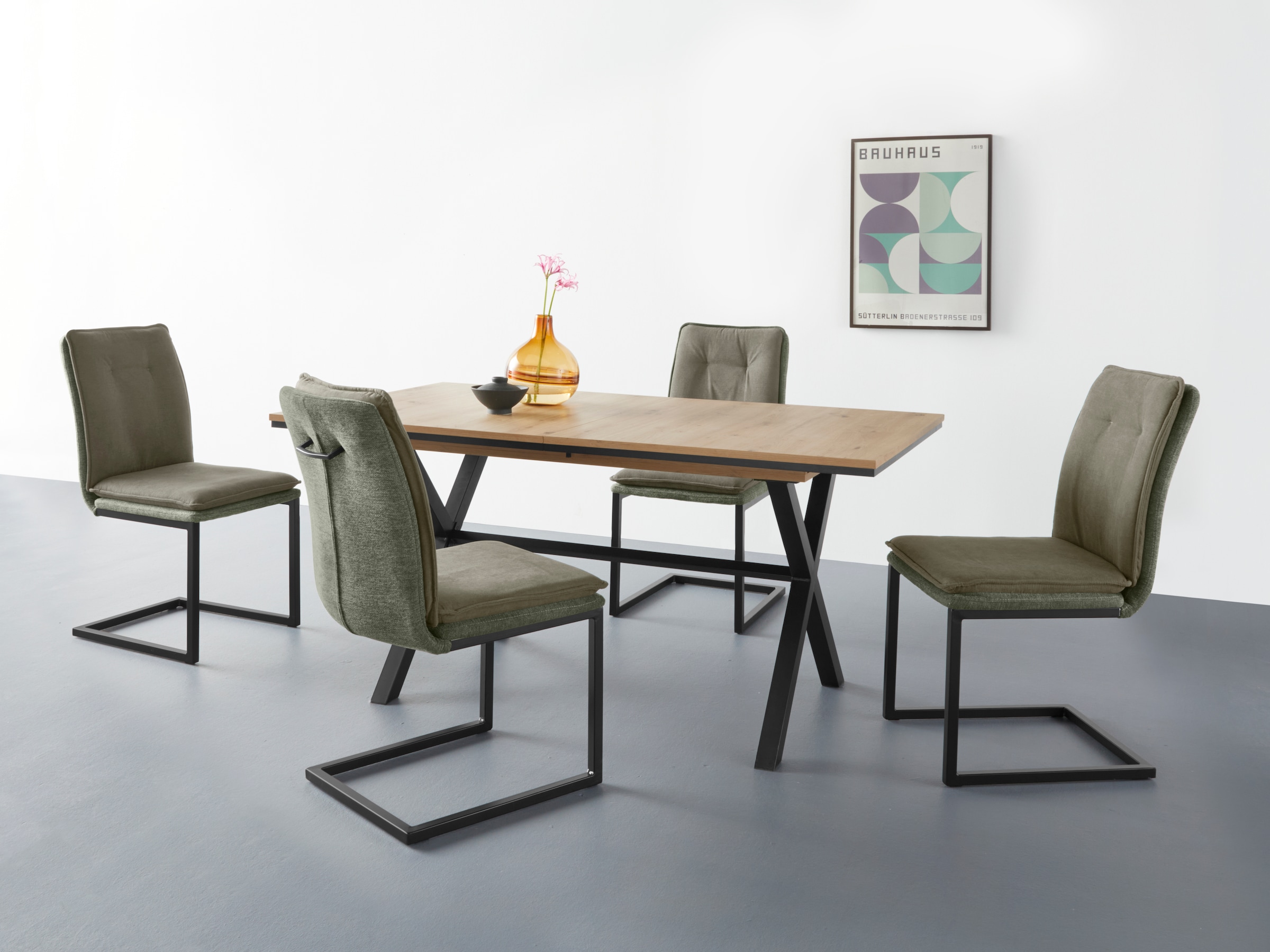 HELA Esstisch ausziehbar 160-200 cm