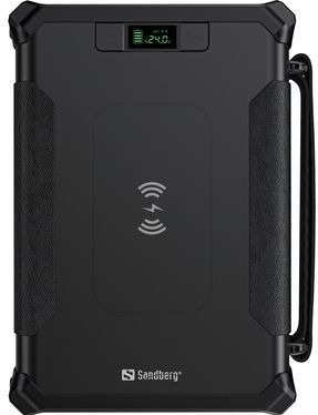 Sandberg 420-78 powerbank 96000 mAh Draadloos opladen Zwart