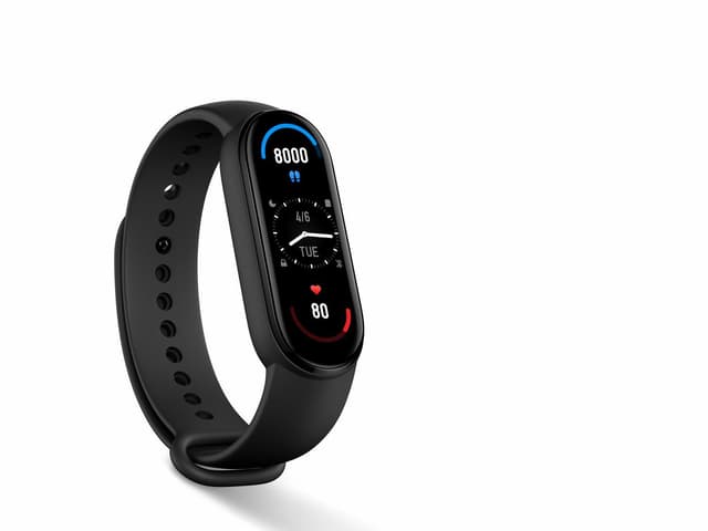 Xiaomi Xiaomi Mi Smart Band 6 Fitness tracker, Amoled, Pulsmåler, Vandtæt, Bluetooth, Sort