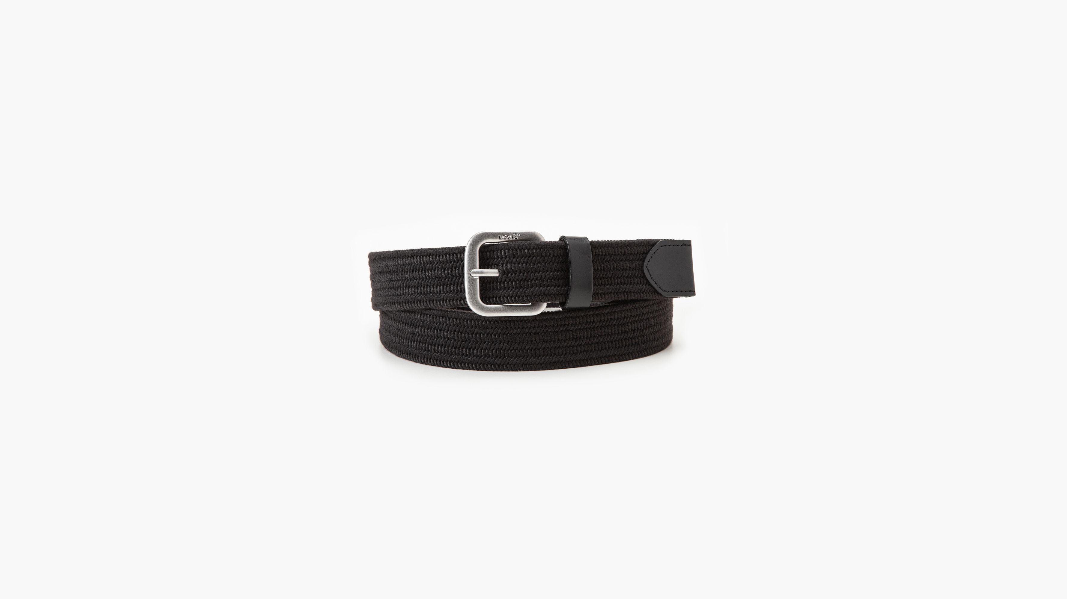 Ceinture stretch tissée - Black - Noir