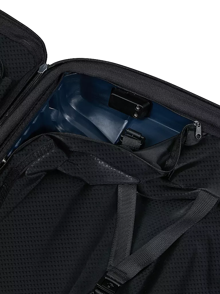 SAMSONITE Trolley  UPSCAPE SPINNER 55cm erweiterbar Blue Nights dunkelblau