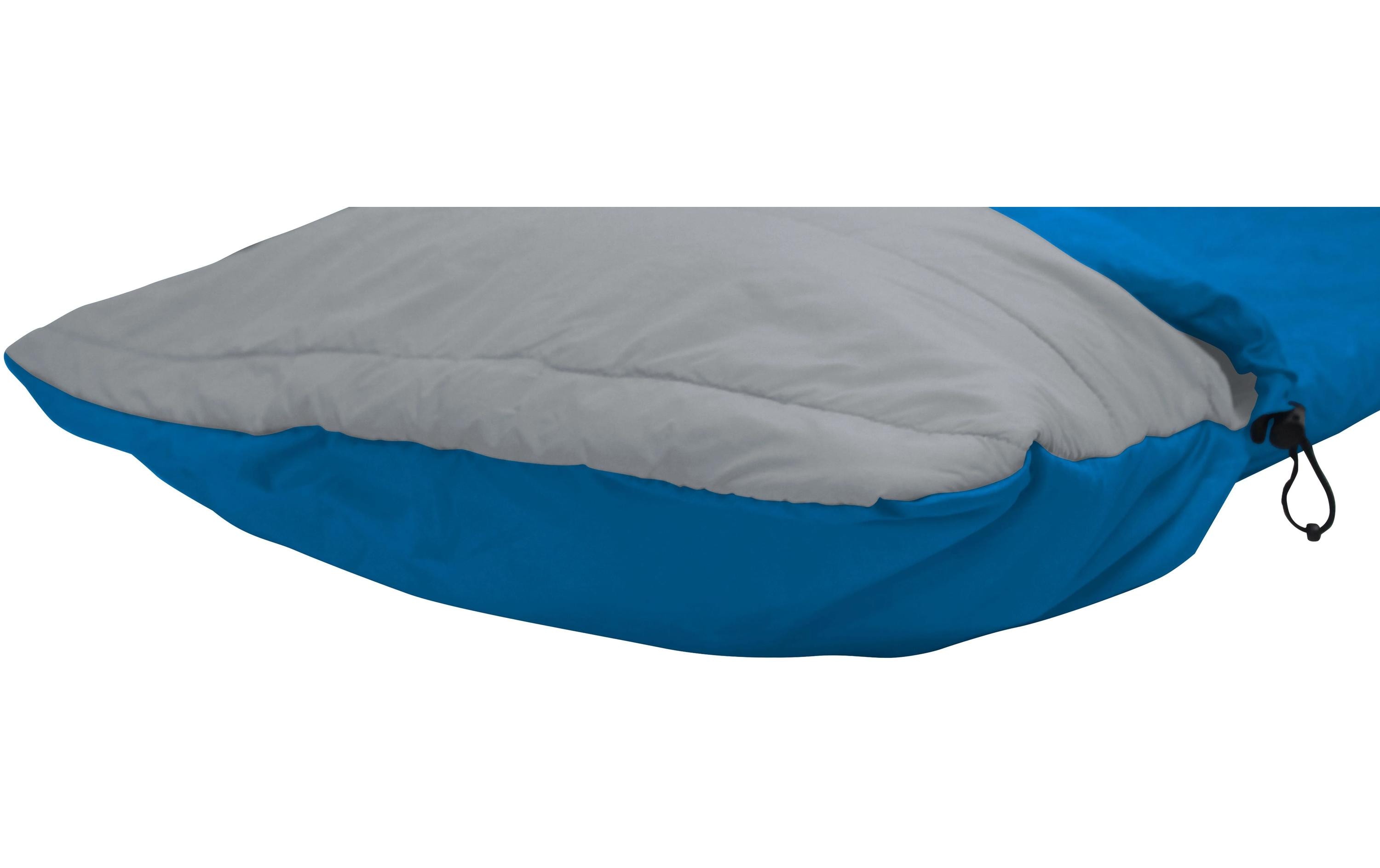 Schlafsack Biopod Wolle Almhütte 195 Polyester, True Blue<br>Sommerlicher Hüttenschlafsack