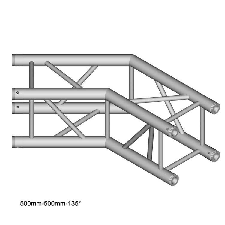 Duratruss DT 34 C23-L135 135 graden hoek 50cm