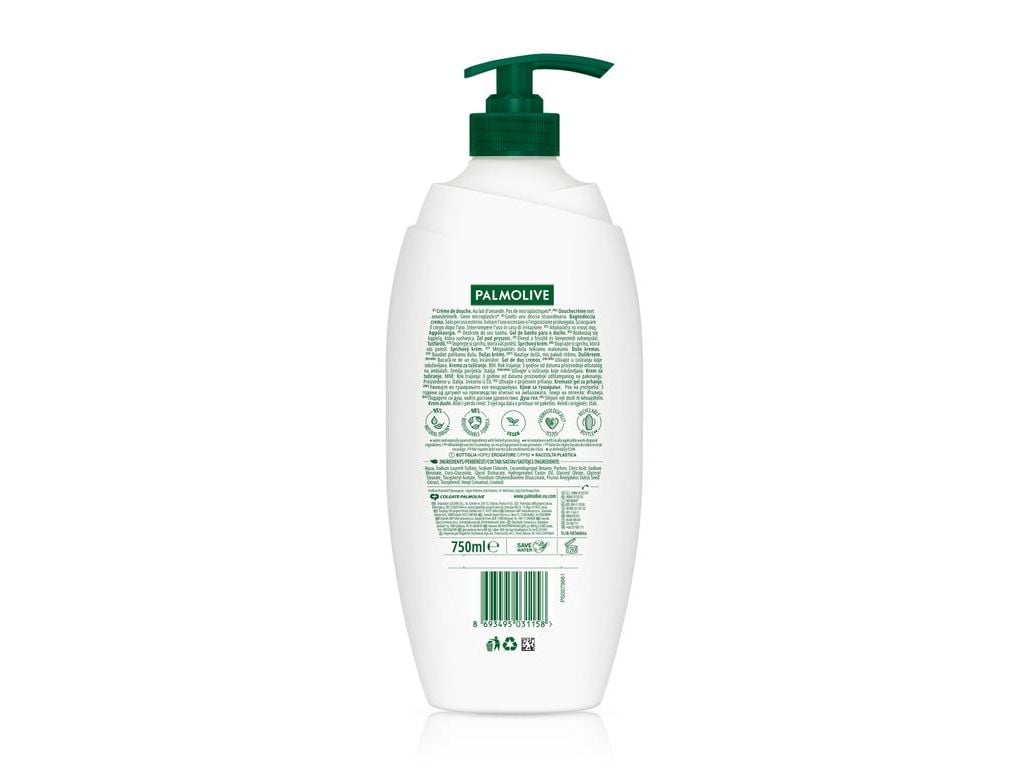 GEL DE BANHO PALMOLIVE AMENDOA PUMP 750 ML