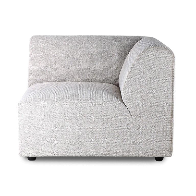 HKliving Jax bank element rechts sneak light grey
