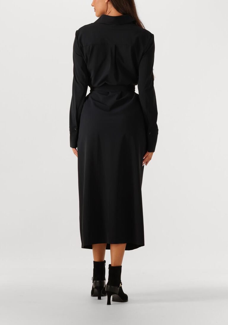 zwarte japan tky midi jurk rasy