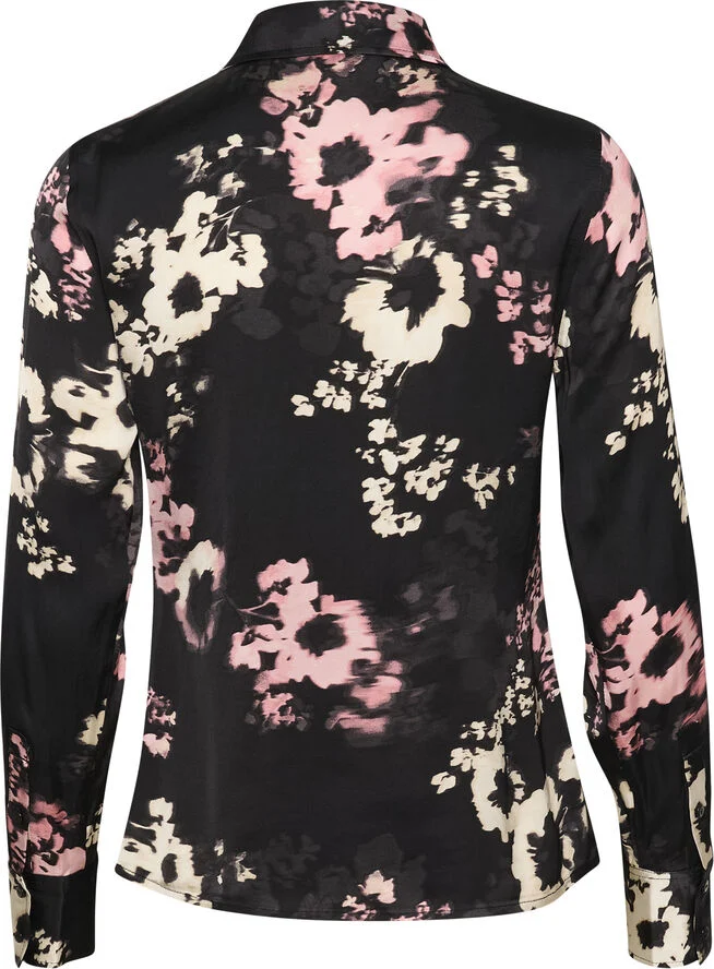 Part Two LendaPW SH Black blurred flower