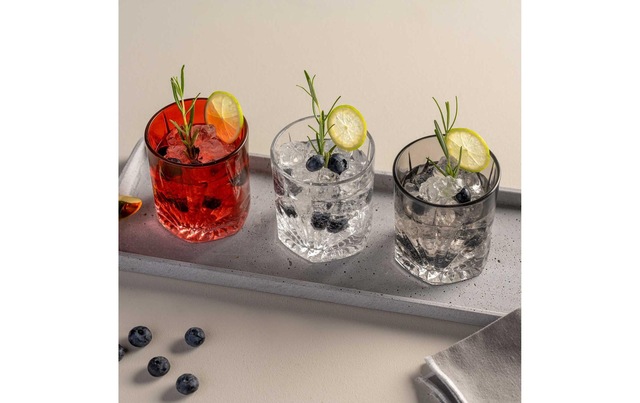 LEONARDO Whiskyglas »DOF Capri 330ml grau«
