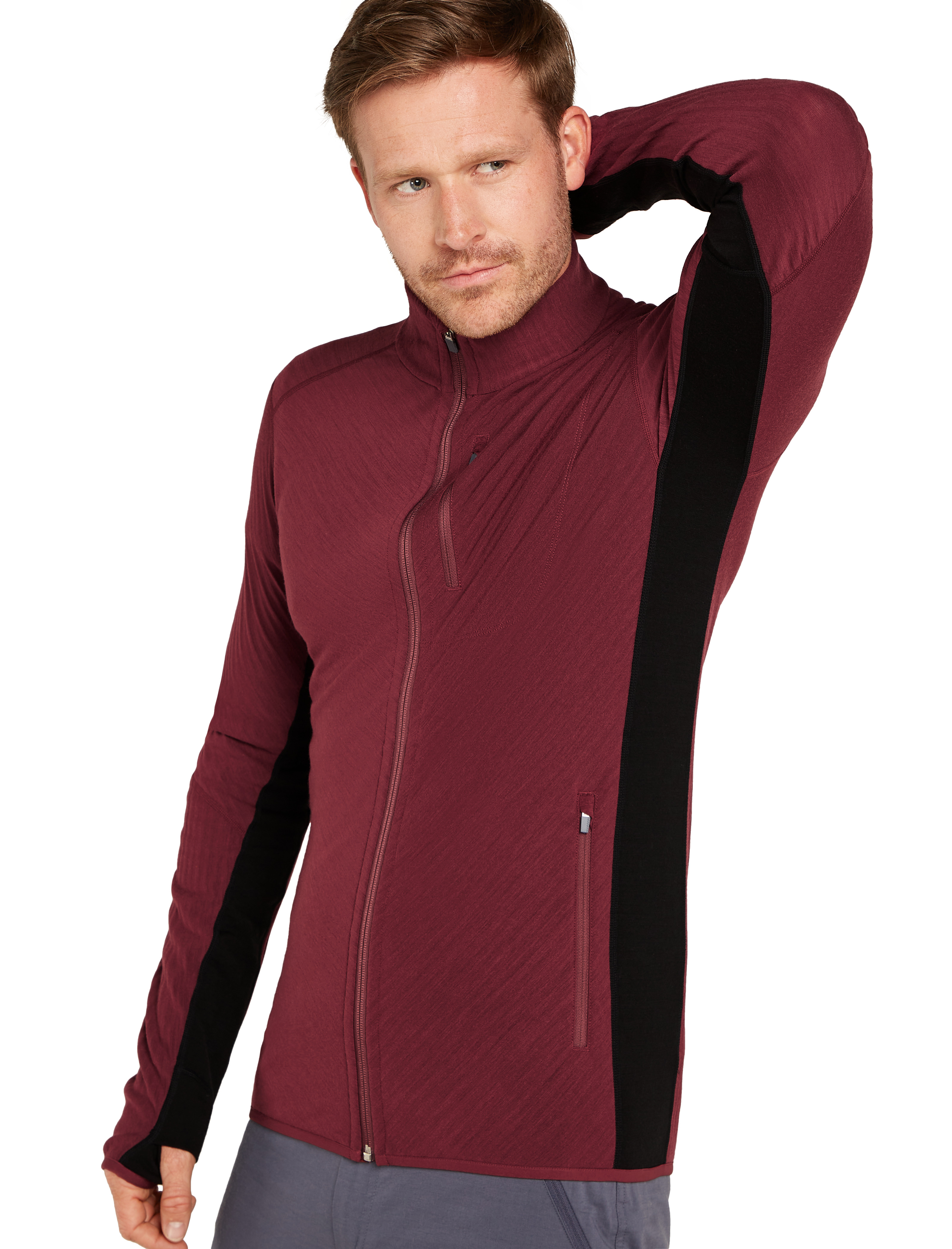 M Descender LS Zip