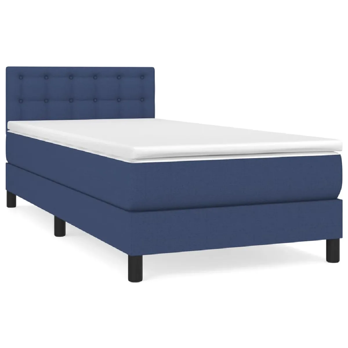 vidaXL Sommier à lattes avec matelas 80x200 cm