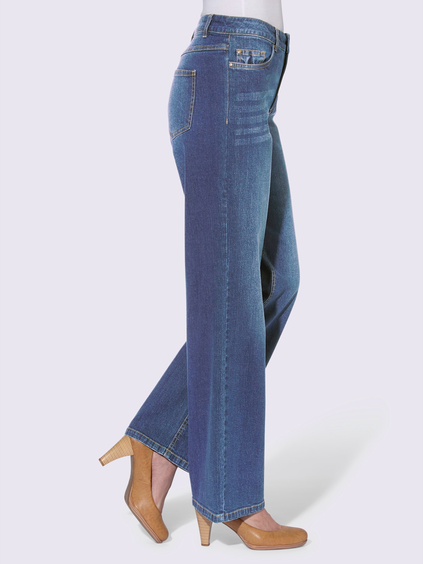 Jean qualité coton doux sur la peau