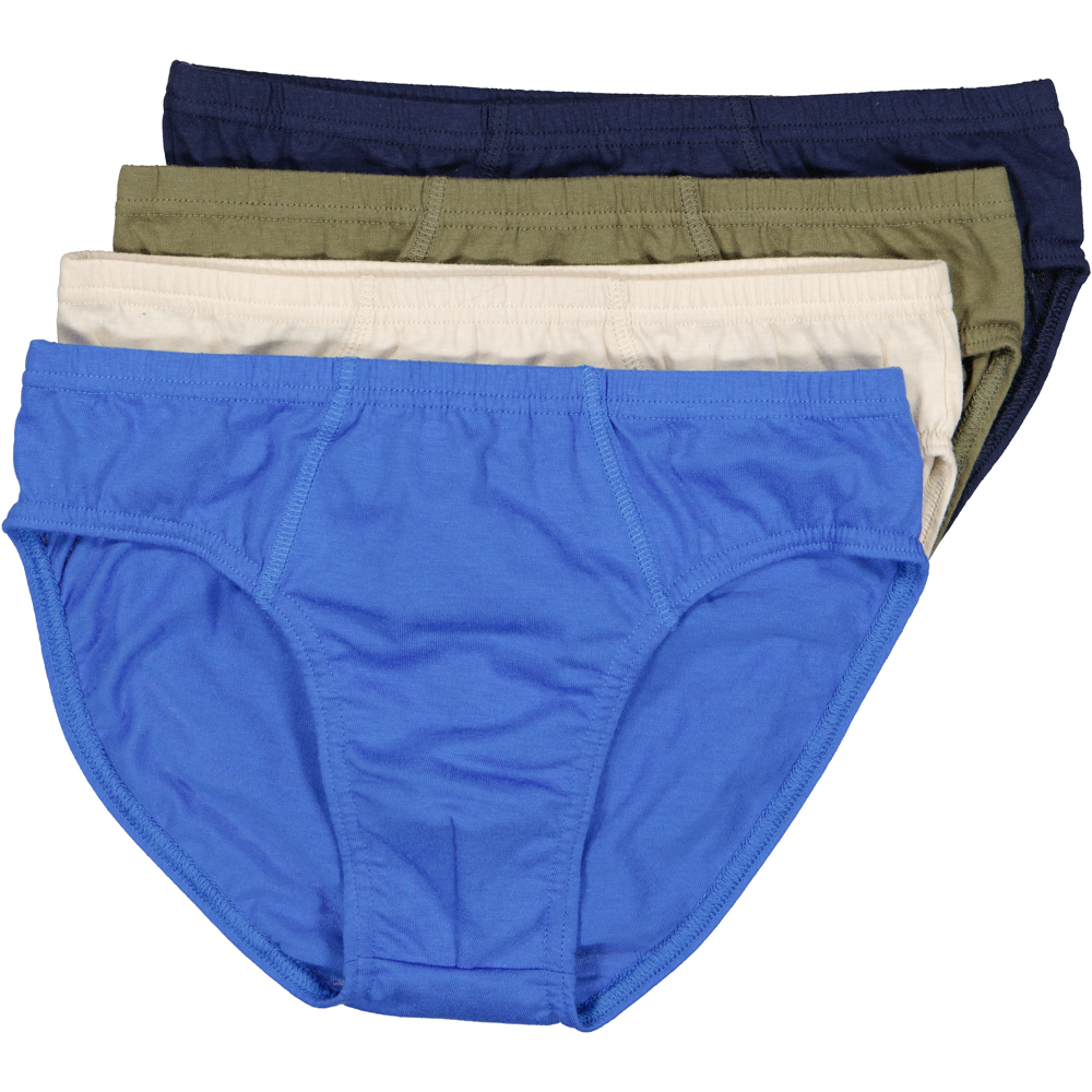 Sportswear Kinder jongens slip  4-Pack Blauw kopen? Goed en goedkoop