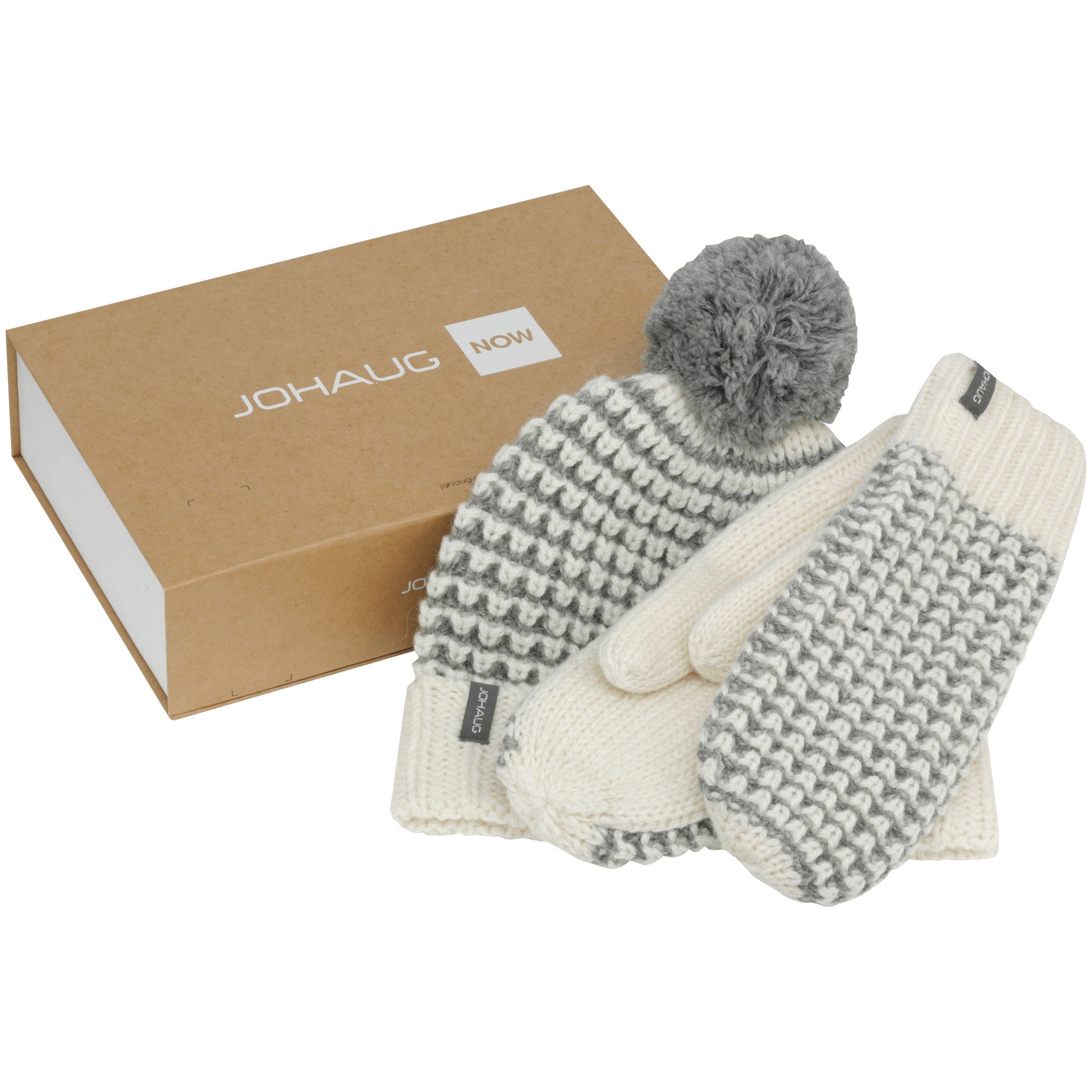 Johaug NOW Knitted Gift Set - Lue, pannebånd og hals