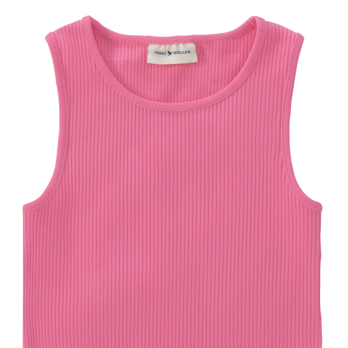 Jonas Nielsen Mädchen Top mit Rippstruktur rosa