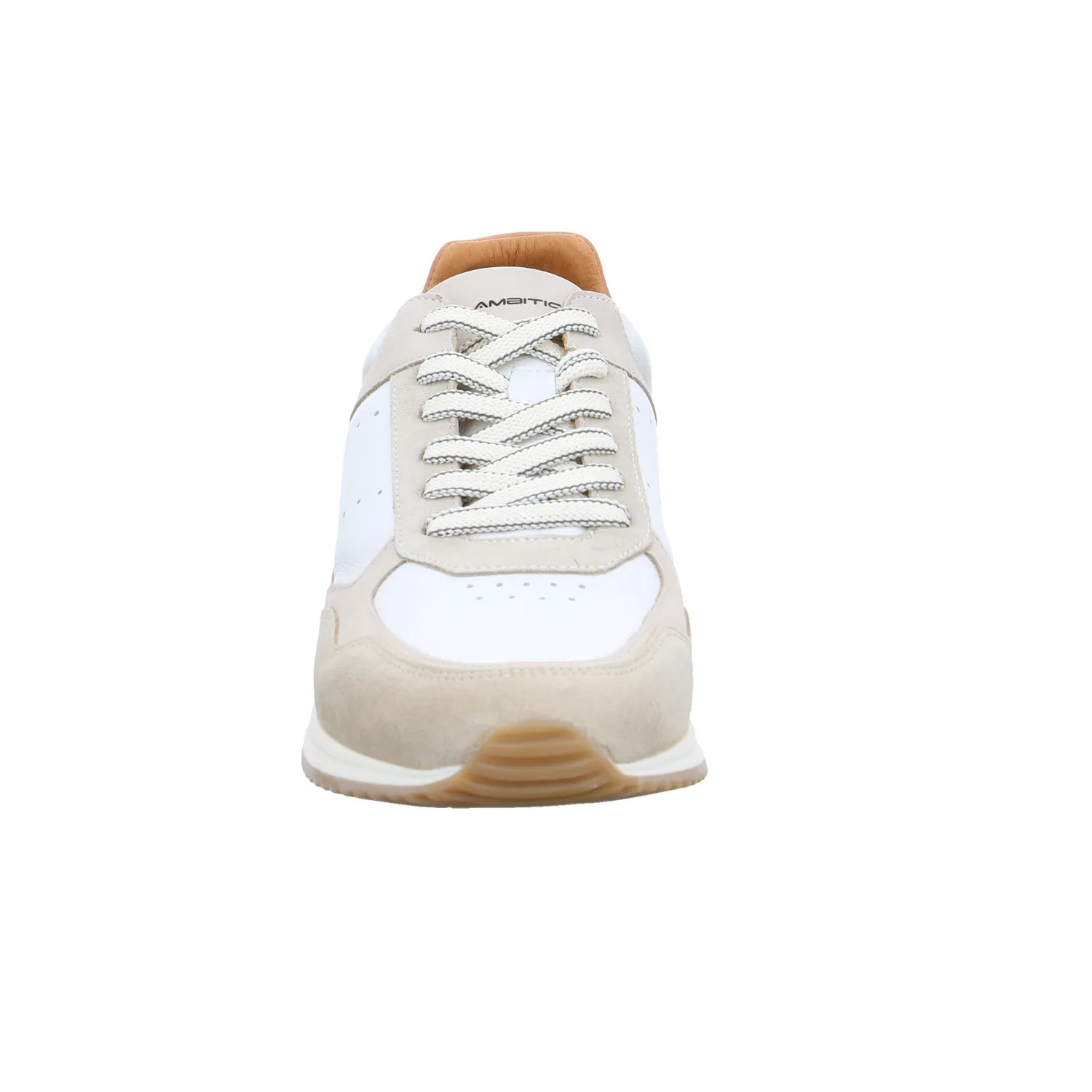 AMBITIOUS Halbschuhe Sneaker Weiss Leder