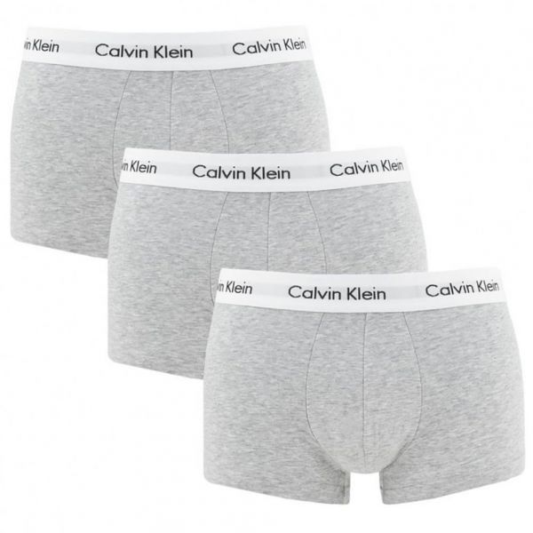 Calvin Klein Underwear Boxers Low Rise 3 Unidades Kso Grey Heather XL