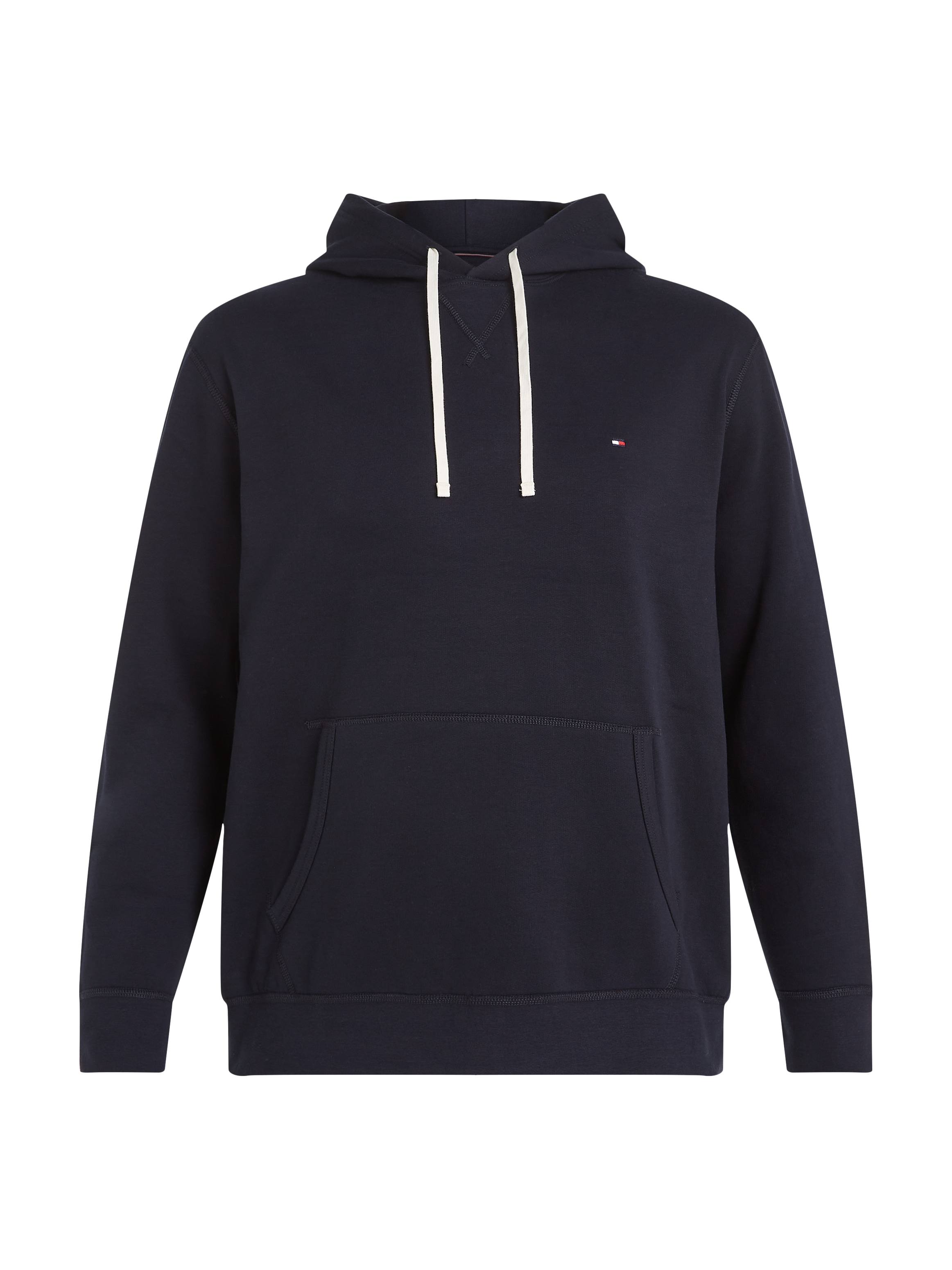 Tommy Hilfiger Big & Tall Sweatshirt »BT-ESSENTIAL FLEECE HOODY-B«, in Grossen Grössen, Logostickerei