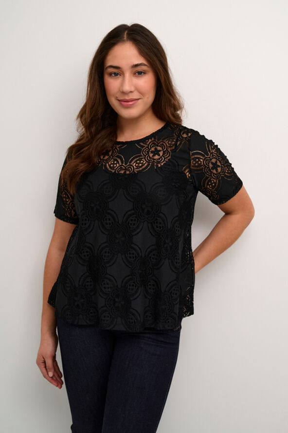 Culture CUhenriette Olu SS Blouse Black