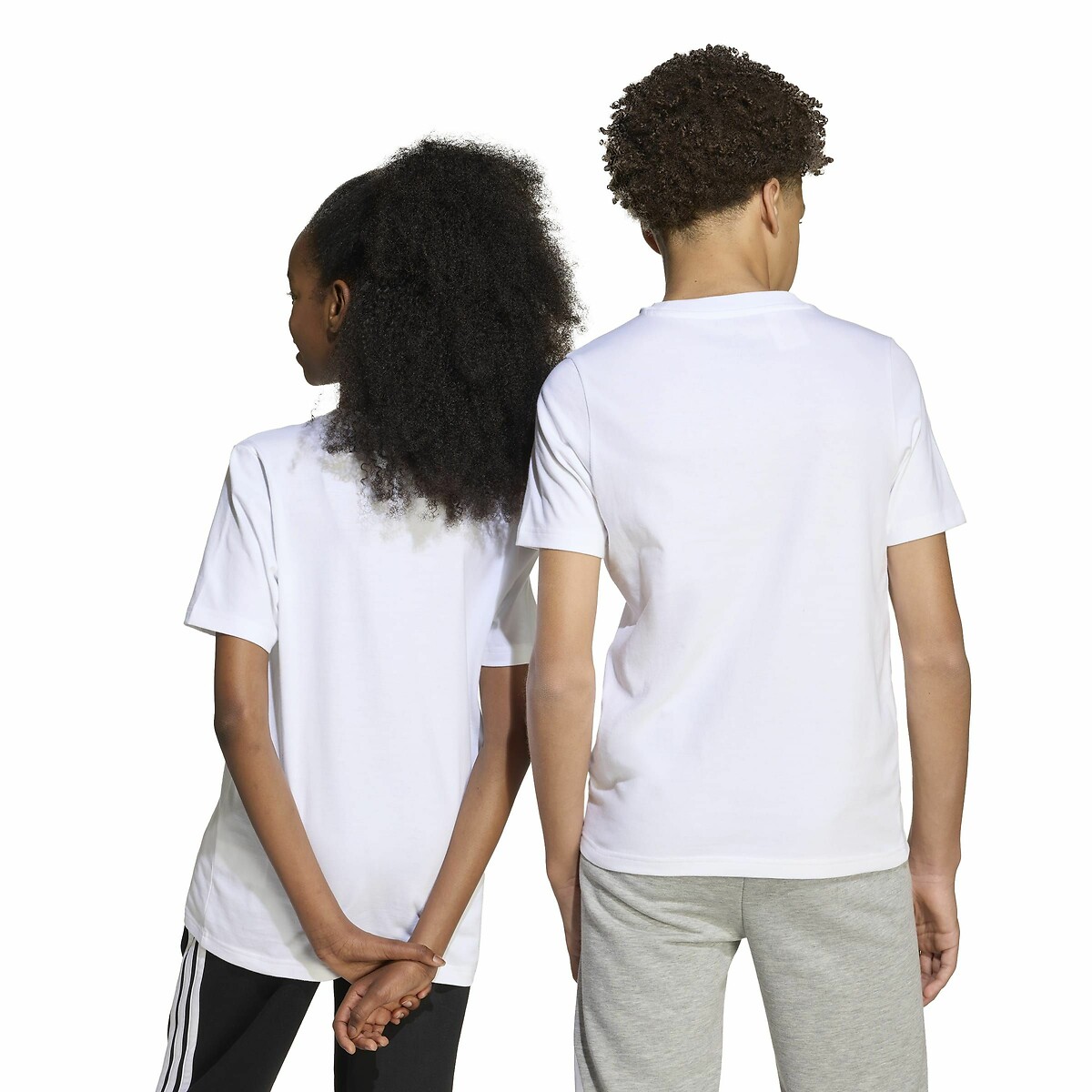 ADIDAS ROUPAS ESPORTIVAS<br>Camiseta de manga curta em algodão